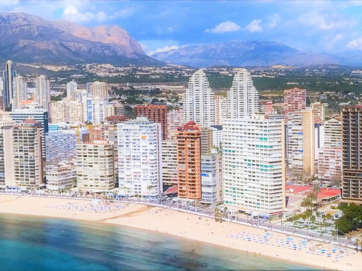 Apartment Torre Principado Levante 1st Line-8 Benidorm Exterior foto